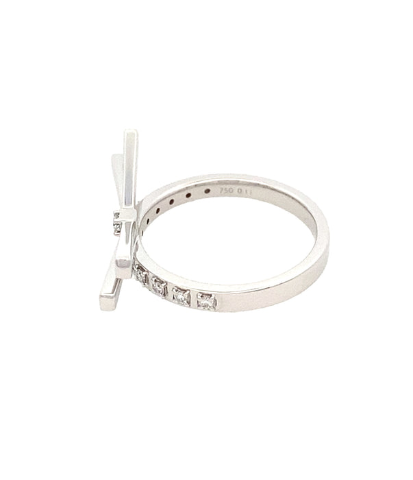 TASAKI K18WG ダイヤモンド リング