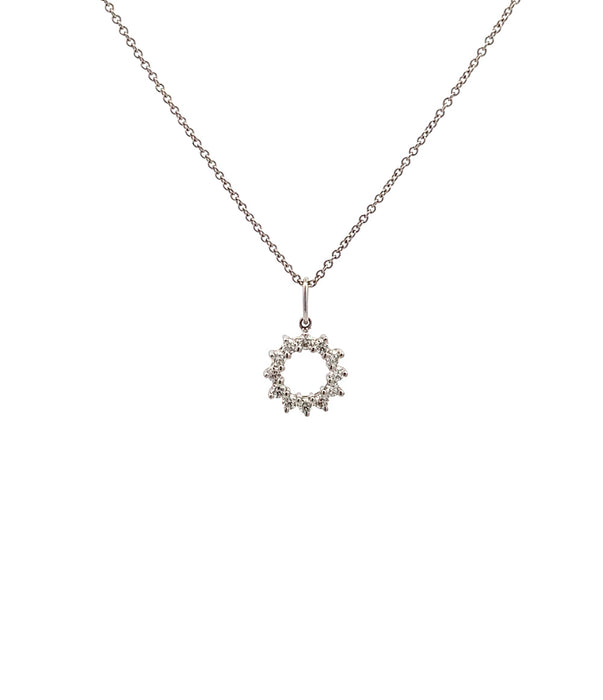 TIFFANY&Co. Pt950 ダイヤモンド ネックレス
