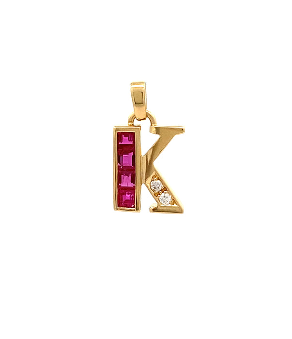 MIKIMOTO K18 ルビー ペンダントトップ