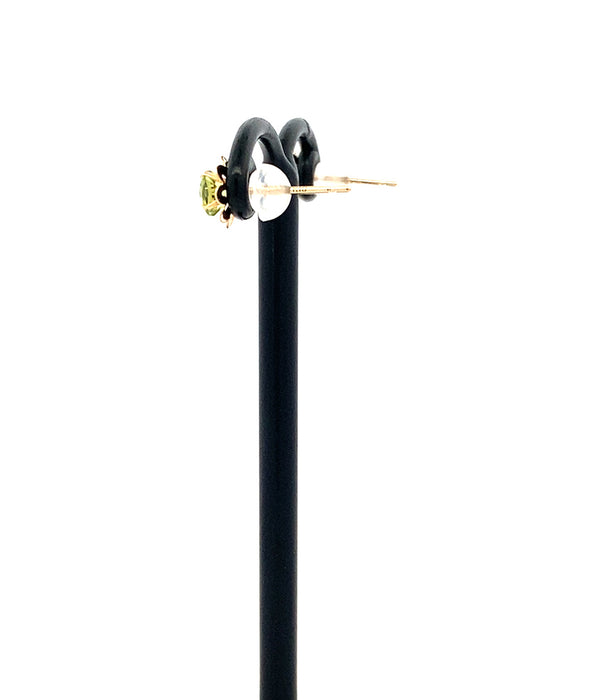 K10  ペリドット ピアス
