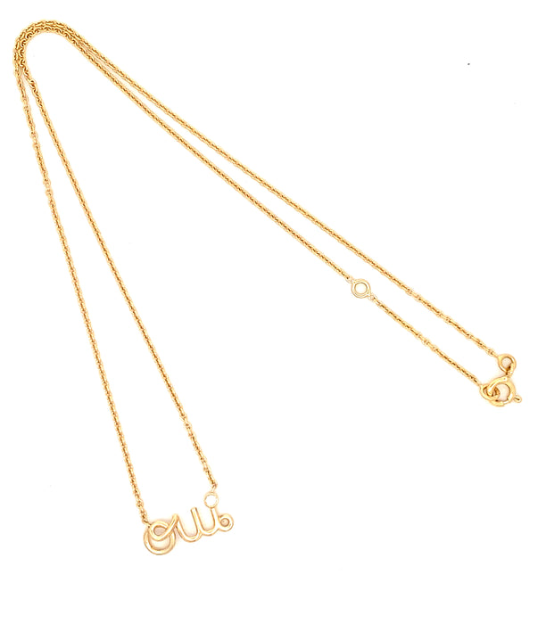 DIOR K18 ダイヤモンド ネックレス