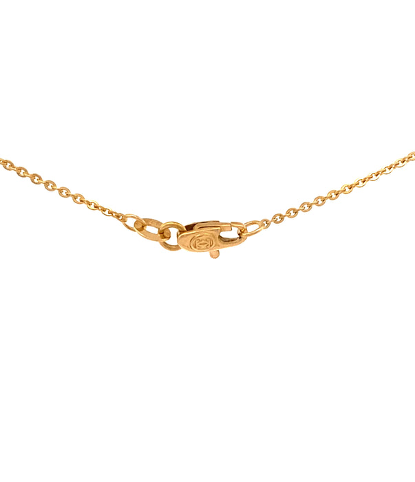 Cartier K18 K18WG ダイヤモンド ネックレス