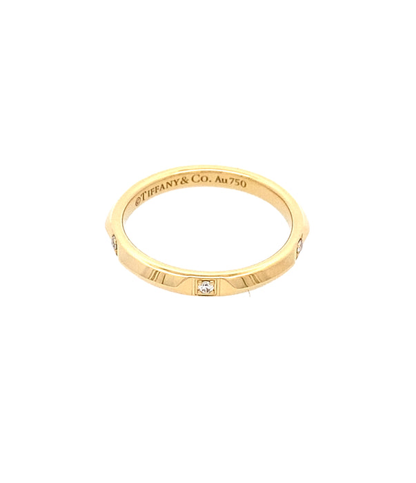 TIFFANY&Co. K18 ダイヤモンド リング