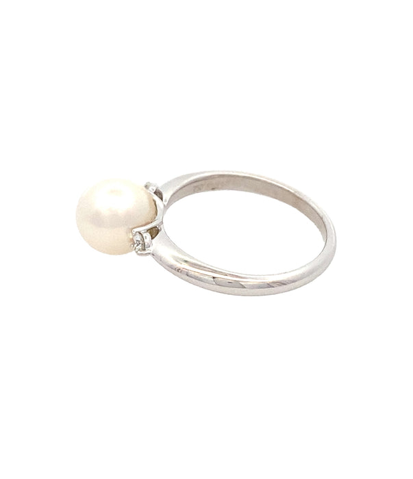 TASAKI K18WG アコヤパール リング