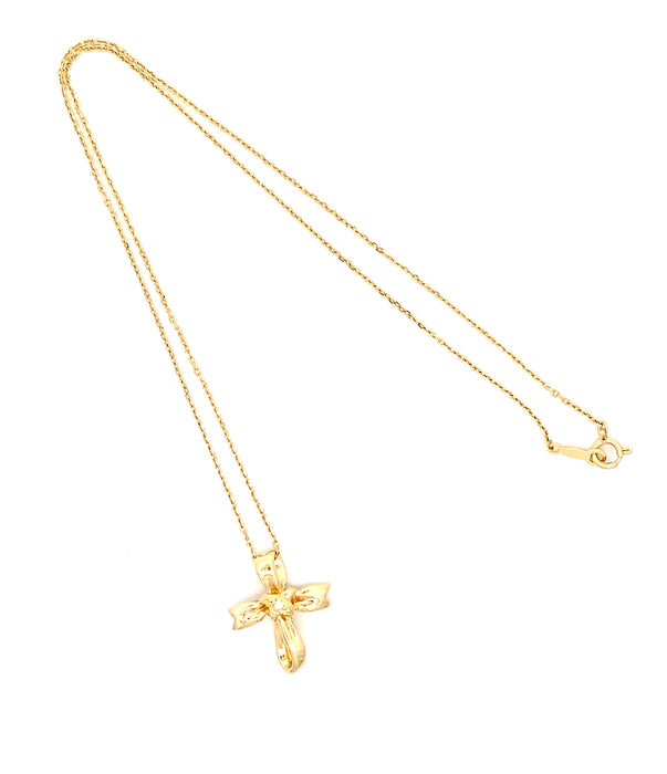 MIKIMOTO K18 ダイヤモンド ネックレス