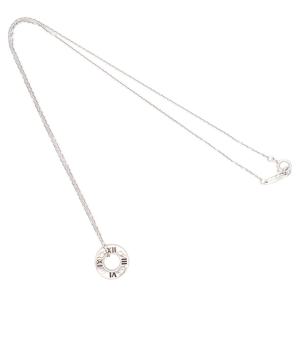 TIFFANY&Co. K18WG ダイヤモンド ネックレス