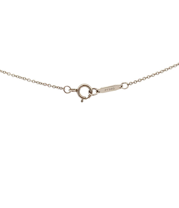 TIFFANY&Co. Pt950 ダイヤモンド ネックレス