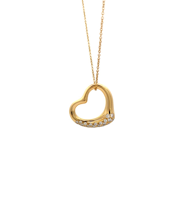 TIFFANY&Co. K18 ダイヤモンド ネックレス