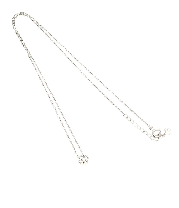 Star Jewelry K18WG ダイヤモンド ネックレス