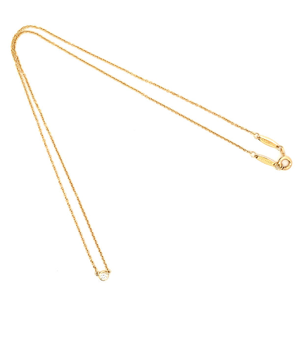 TIFFANY&Co. K18 ダイヤモンド ネックレス