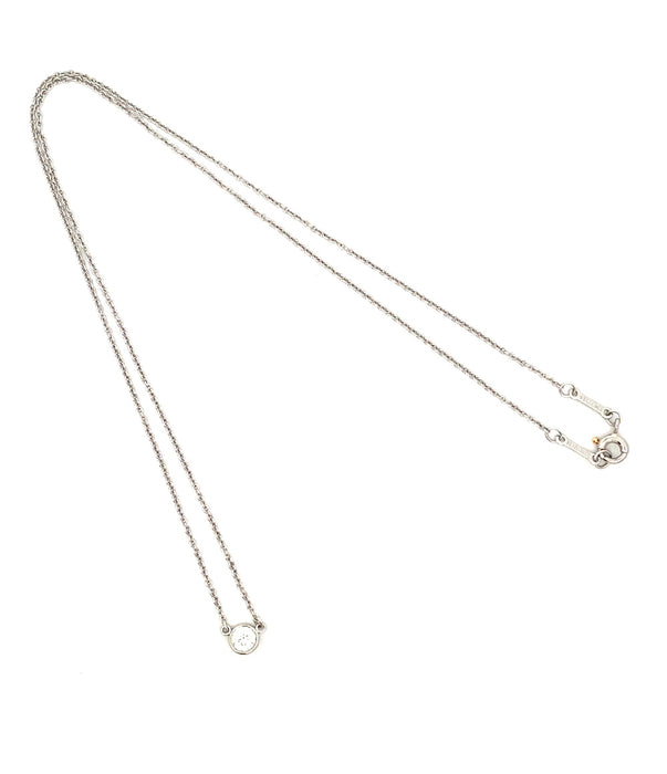 TIFFANY&Co. Pt950 ダイヤモンド ネックレス
