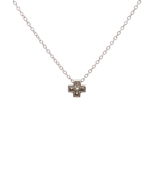 Star Jewelry K18WG ダイヤモンド ネックレス