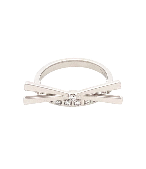 TASAKI K18WG ダイヤモンド リング