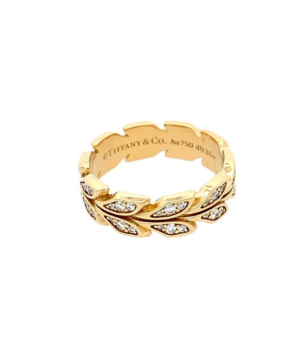 TIFFANY&Co. K18 ダイヤモンド リング