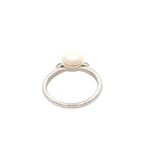 TASAKI K18WG アコヤパール リング