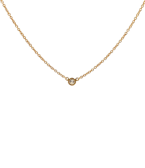 TIFFANY&Co. K18 ダイヤモンド ネックレス