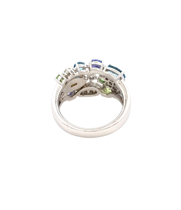 TASAKI K18WG アクアマリン リング