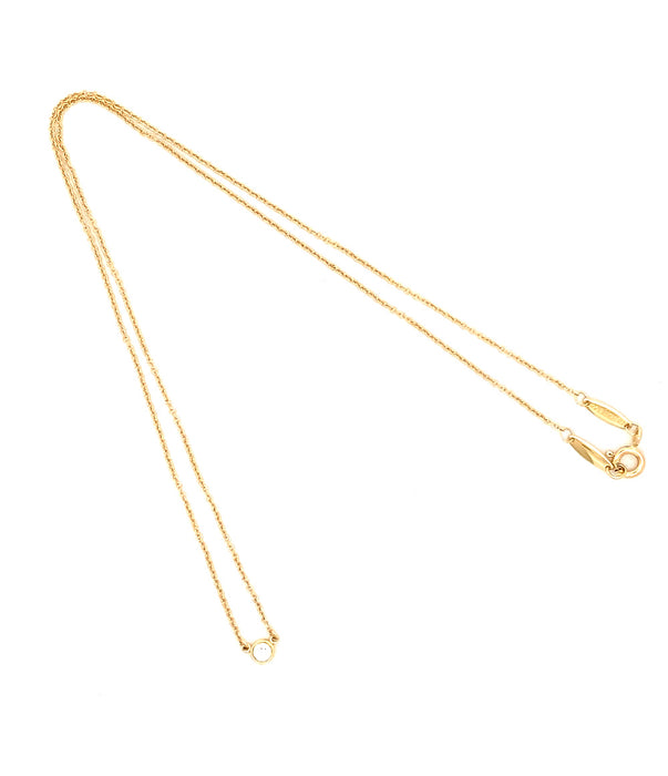 TIFFANY&Co. K18 ダイヤモンド ネックレス