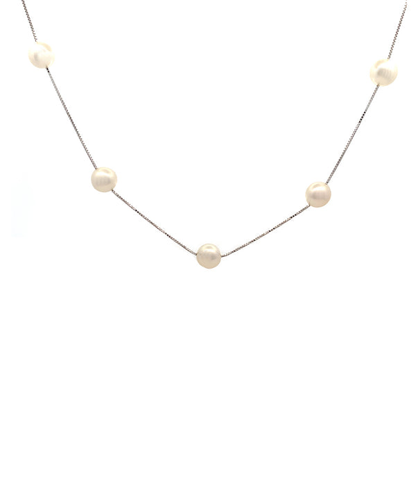 TASAKI K18WG アコヤパール ネックレス