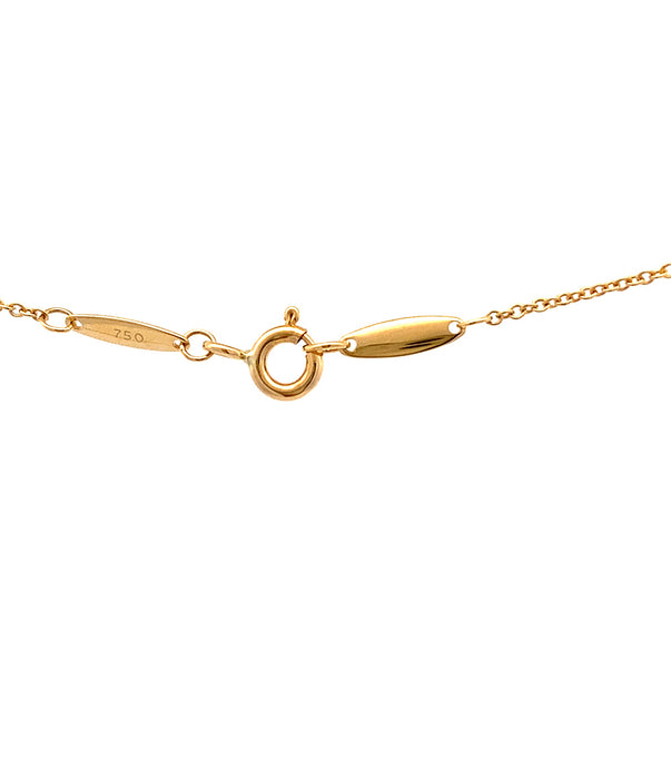 TIFFANY&Co. K18 ダイヤモンド ネックレス