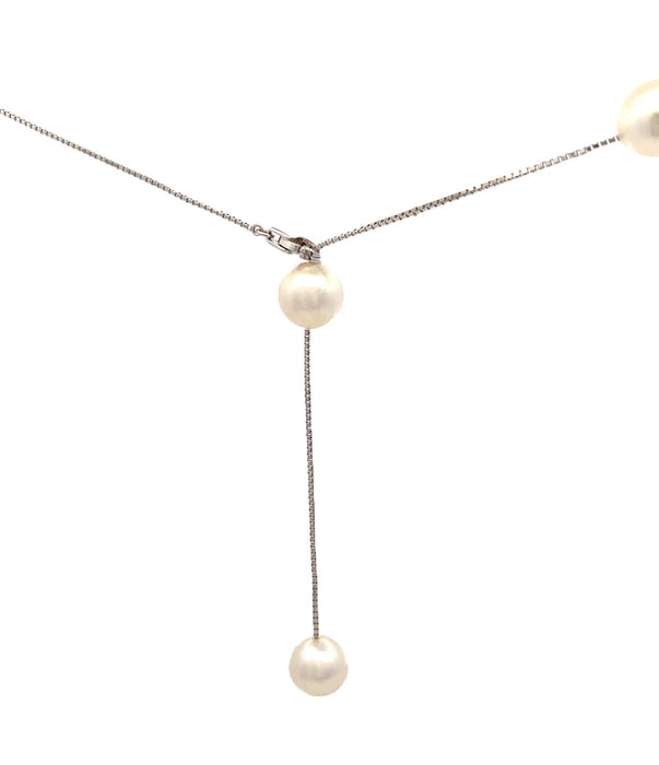 TASAKI K18WG アコヤパール ネックレス
