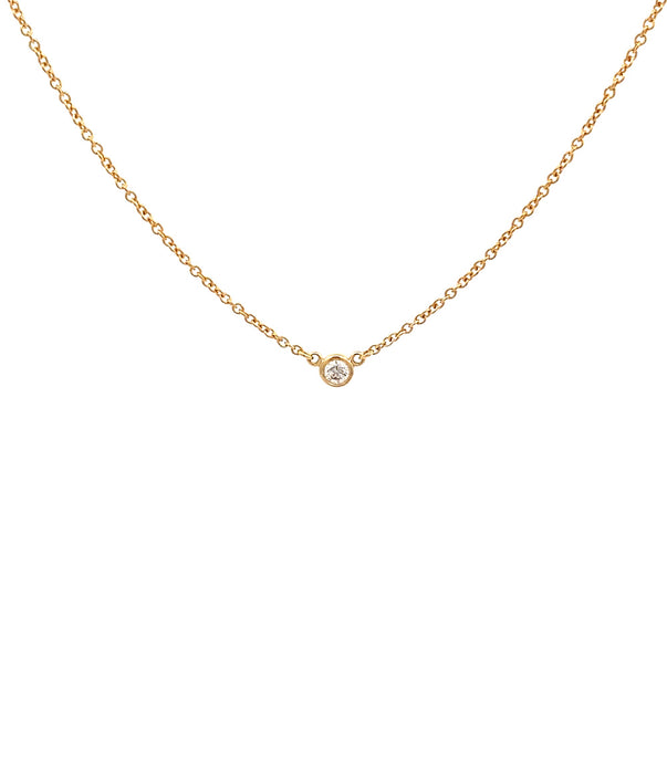 TIFFANY&Co. K18 ダイヤモンド ネックレス