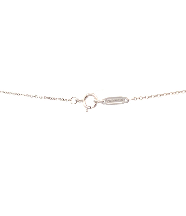 TIFFANY&Co. K18WG ダイヤモンド ネックレス