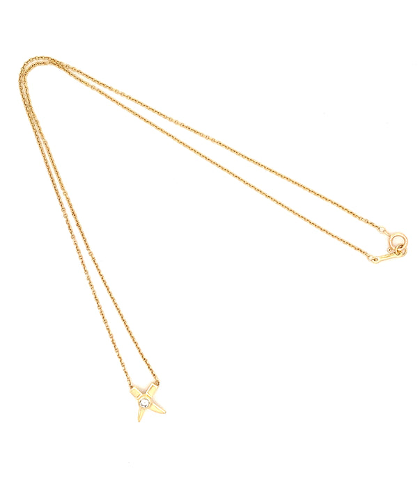 TIFFANY&Co. K18 ダイヤモンド ネックレス
