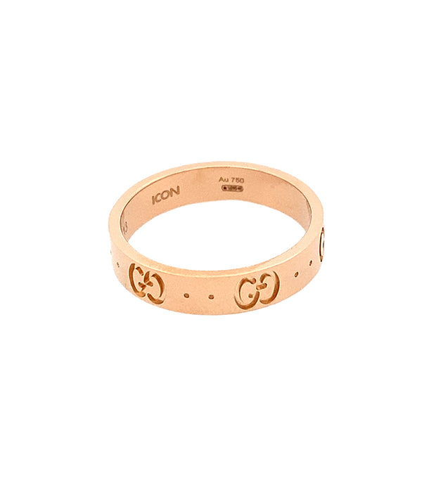GUCCI K18PG リング