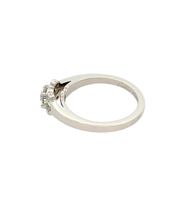 Cartier Pt950 ﾀﾞｲﾔﾓﾝﾄﾞ E/VVS1/VG リング