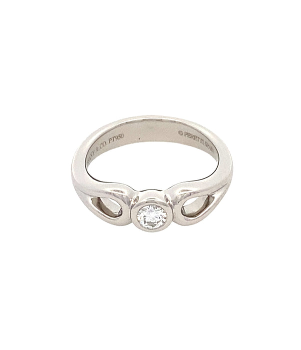 TIFFANY&Co. Pt950 ダイヤモンド リング