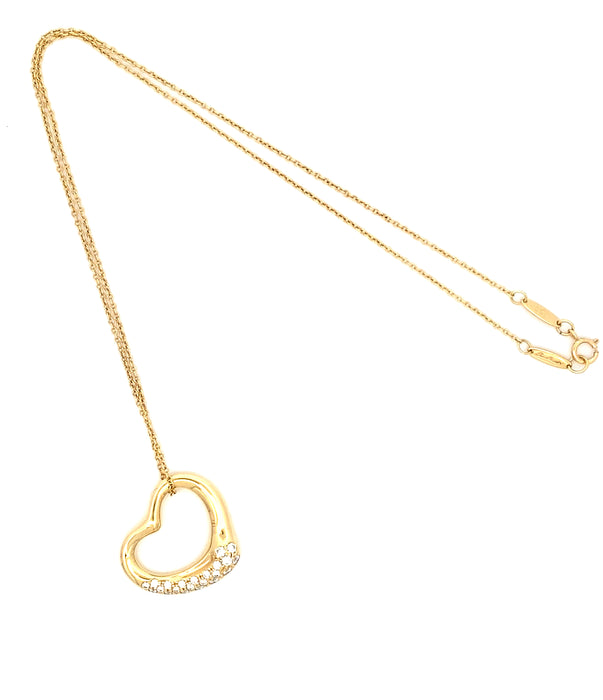 TIFFANY&Co. K18 ダイヤモンド ネックレス