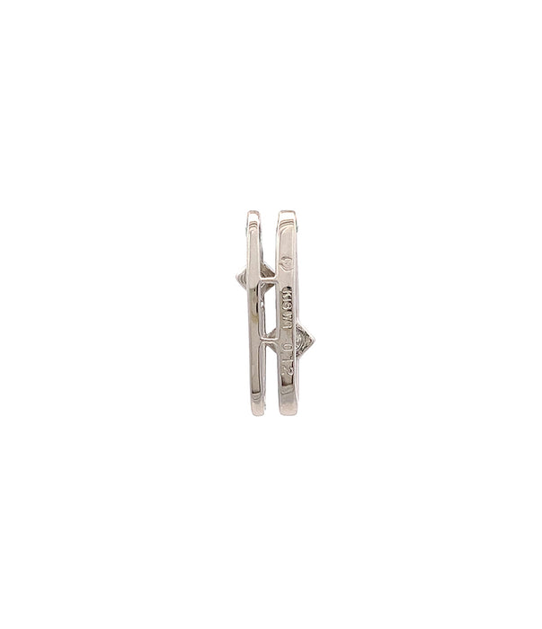 TASAKI K18WG ダイヤモンド ペンダントトップ