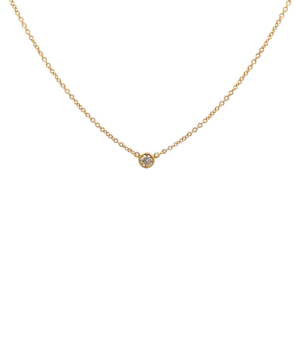 TIFFANY&Co. K18 ダイヤモンド ネックレス