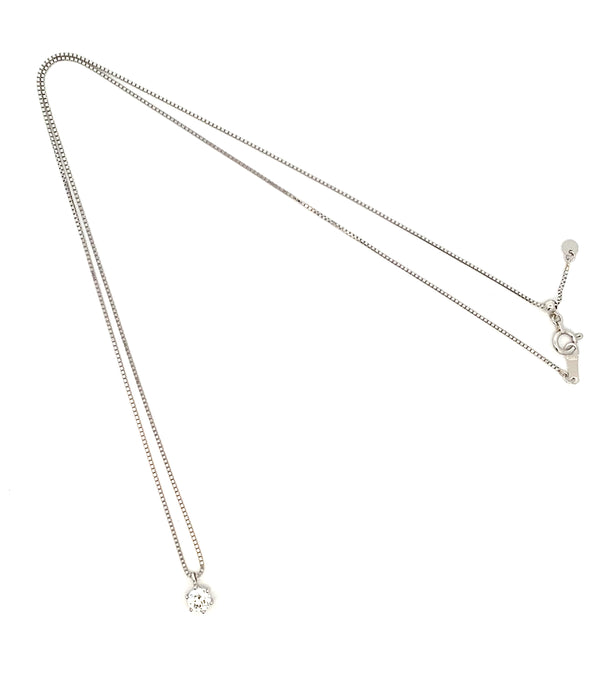 Pt Pt850 ﾀﾞｲﾔﾓﾝﾄﾞ G/SI2/G ネックレス