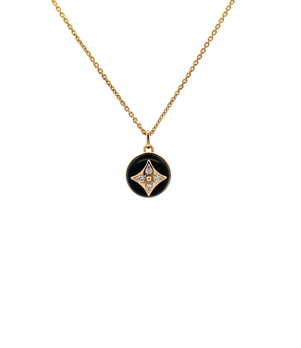 LOUIS VUITTON K18 オニキス ネックレス