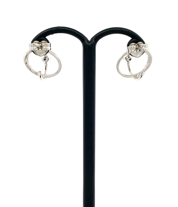 Star Jewelry Pt950 サファイア ピアス
