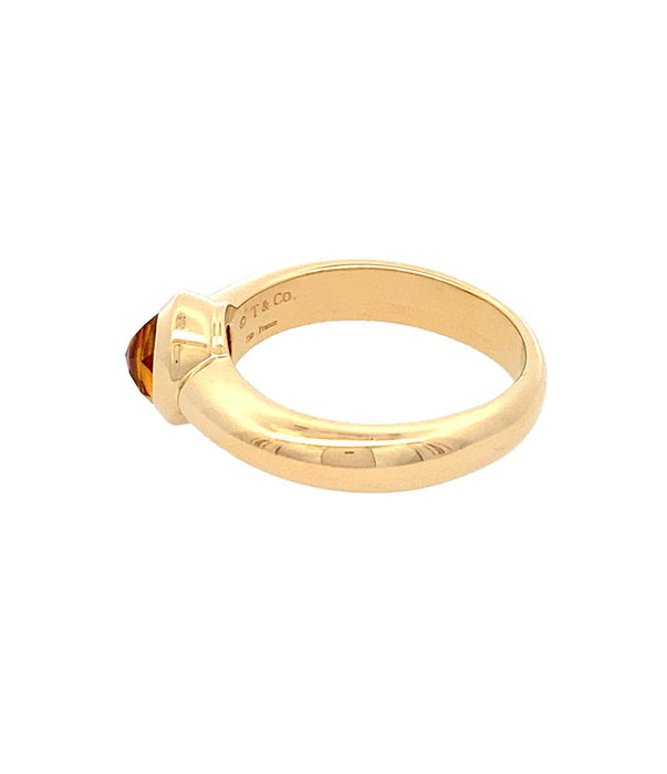 TIFFANY&Co. K18 シトリン リング