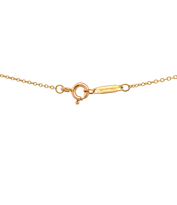 TIFFANY&Co. K18 ダイヤモンド ネックレス