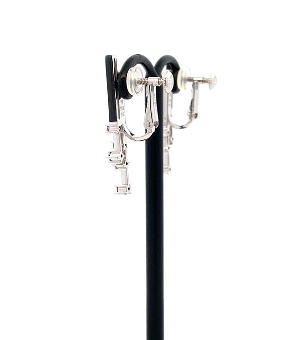 TASAKI K18WG オニキス イヤリング