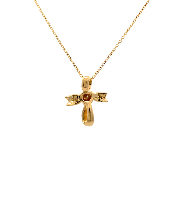 MIKIMOTO K18 ダイヤモンド ネックレス